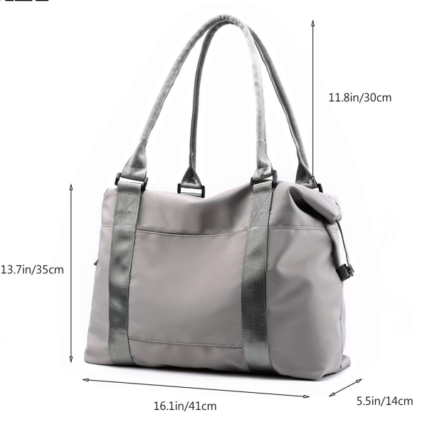 Duffel Tote Bag With Trolley Sleeve