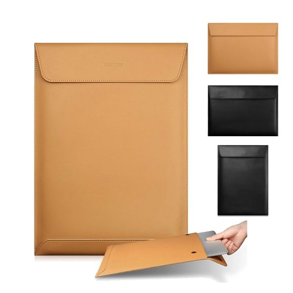 11/12/13/15 Inch Leather Laptop Sleeve Bag