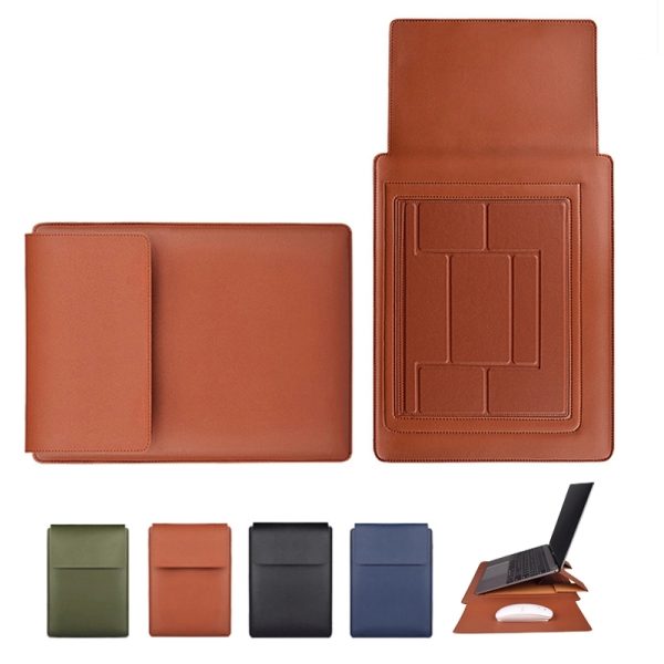 13.3/14.1/15.4 Inch Laptop Sleeve Bag With Stand Mouse Pad