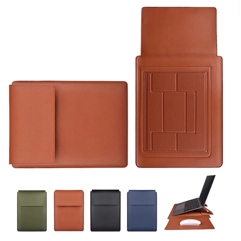 13.3/14.1/15.4 Inch Laptop Sleeve Bag With Stand Mouse Pad