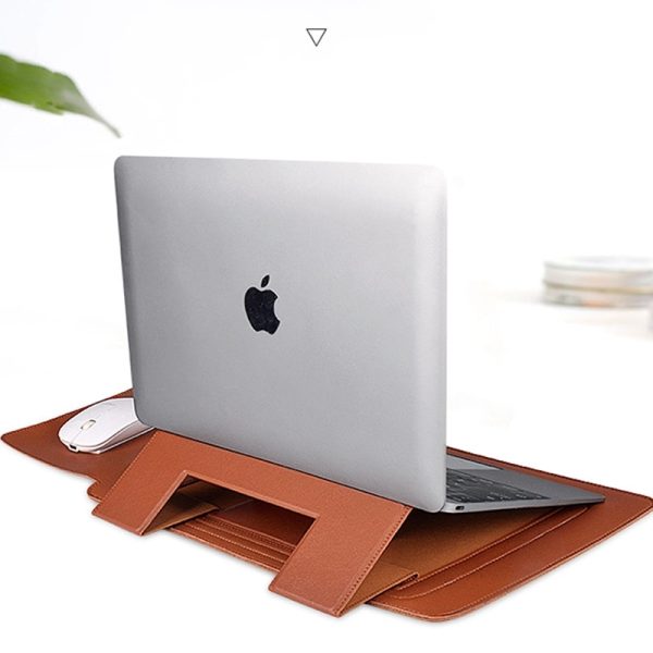 13.3/14.1/15.4 Inch Laptop Sleeve Bag With Stand Mouse Pad