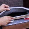 14 Inches Portable Leather Laptop Handbag