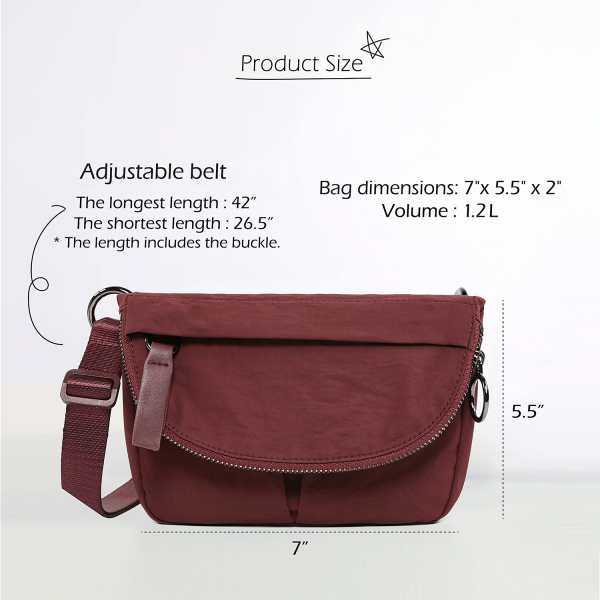 Mini Crossbody Bag With Adjustable Strap