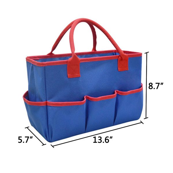 Teacher Tote Bag With Bottom Pad Separated Storage