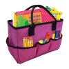 Teacher Tote Bag With Bottom Pad Separated Storage