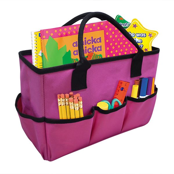 Teacher Tote Bag With Bottom Pad Separated Storage
