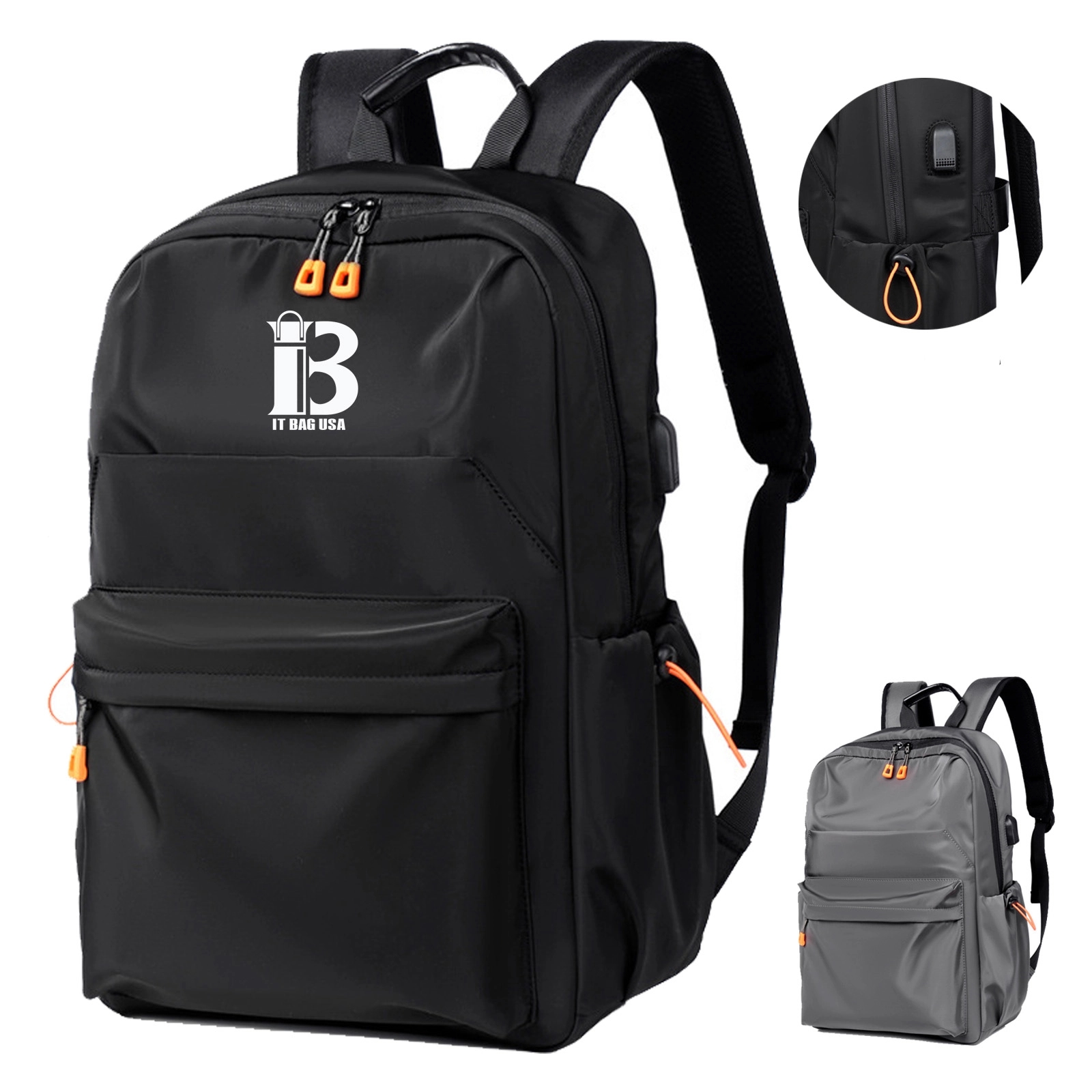 Schoolbag Leisure Unisex Computer Backpack