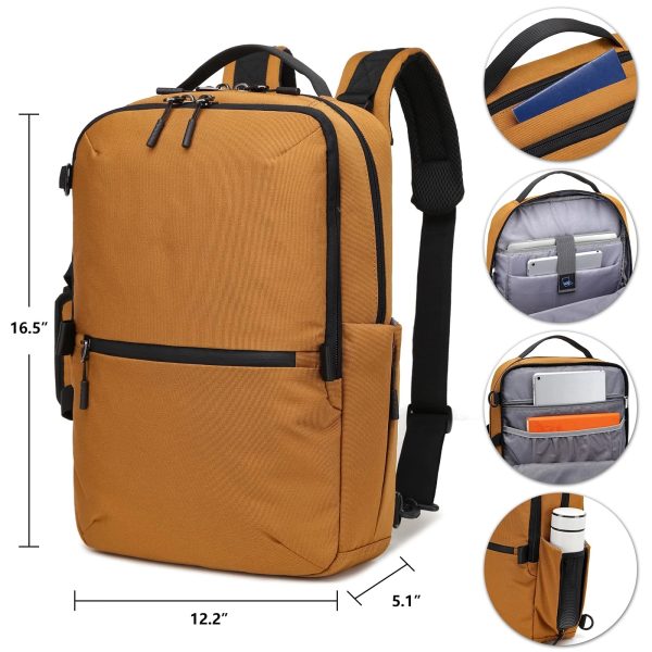 Business Slim Durable Laptop Backpack 15.6 Inch