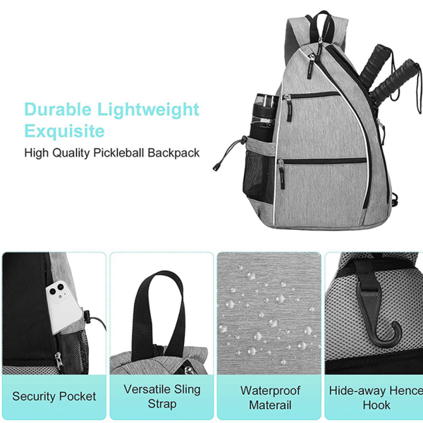 Crossbody Backpack For Pickleball