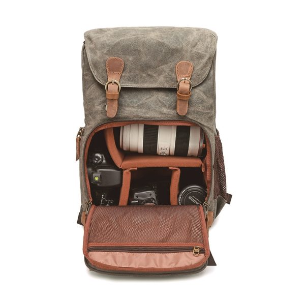 Canvas Camera Backpack