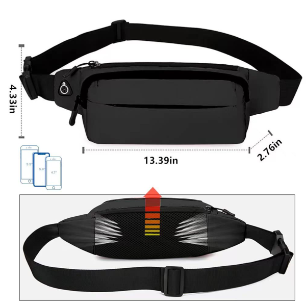 Running Belt Phone Fanny Pack