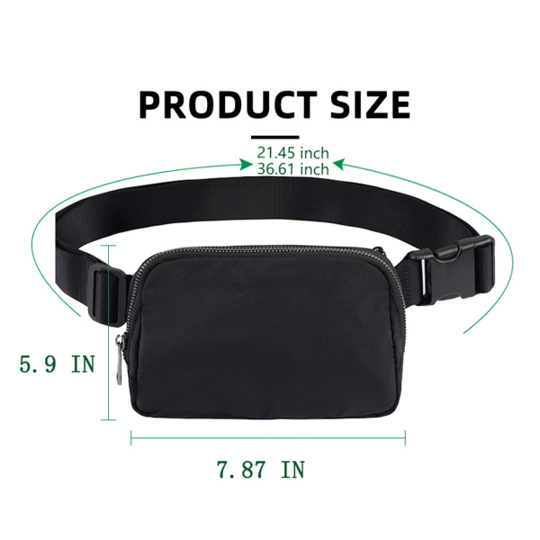 Nylon Waterproof Sports Waist Bag