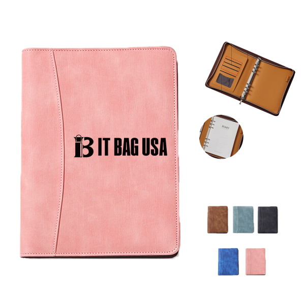 A5 Size Zipper Bag Portfolios