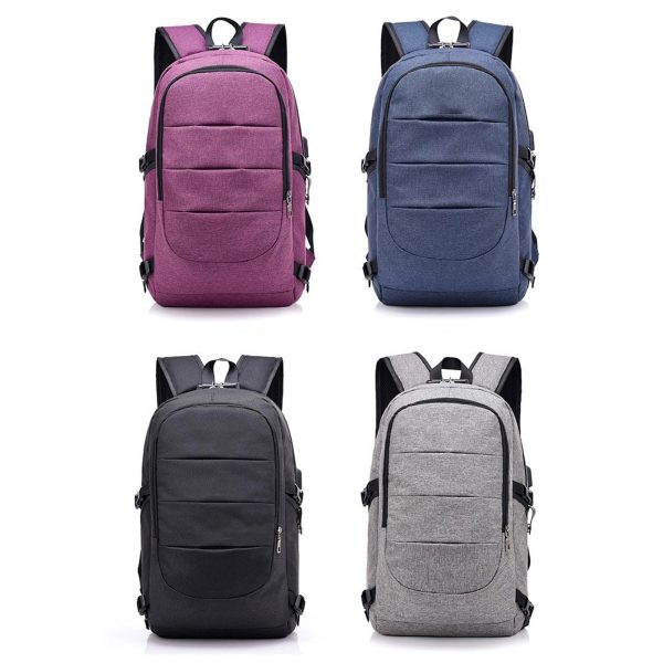 15.6 Inch Travel Laptop Backpack With Usb Charging Port
