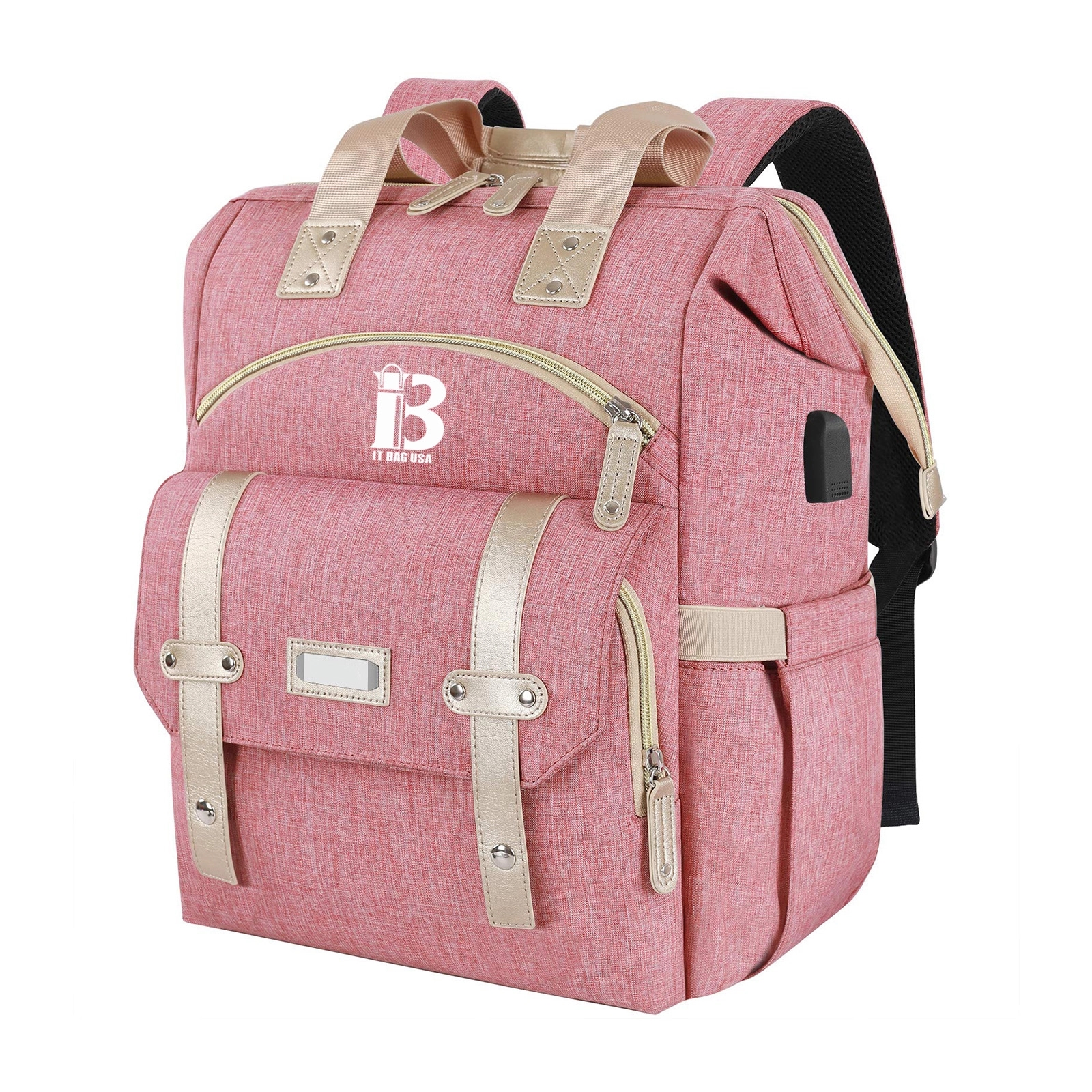 Rfid Backpack For 15.6 Inch Laptop With Usb Charging Port