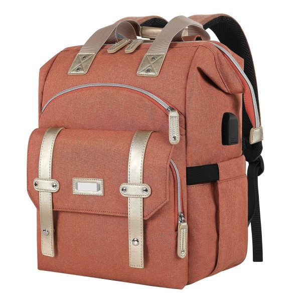 Rfid Backpack For 15.6 Inch Laptop With Usb Charging Port