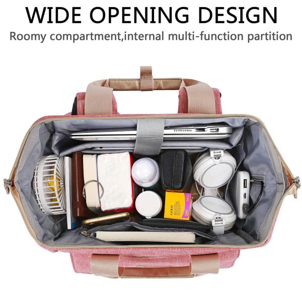 Rfid Backpack For 15.6 Inch Laptop With Usb Charging Port