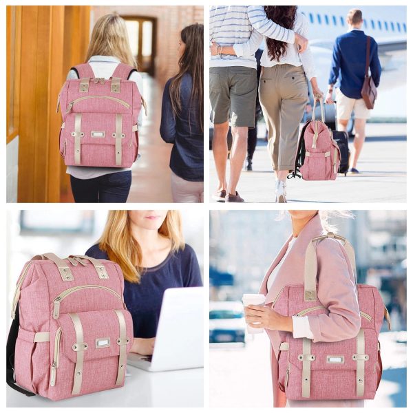 Rfid Backpack For 15.6 Inch Laptop With Usb Charging Port