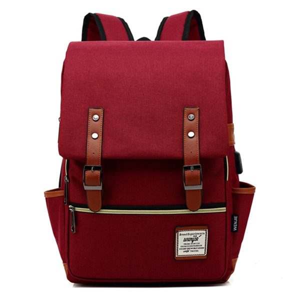 15.6 Inch Laptop Backpack With Usb Charging Port