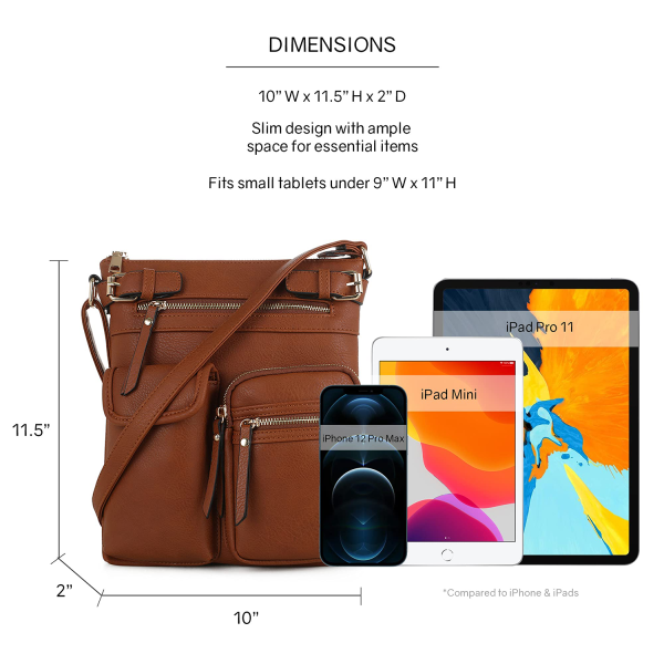 Lightweight Medium Crossbody Bag