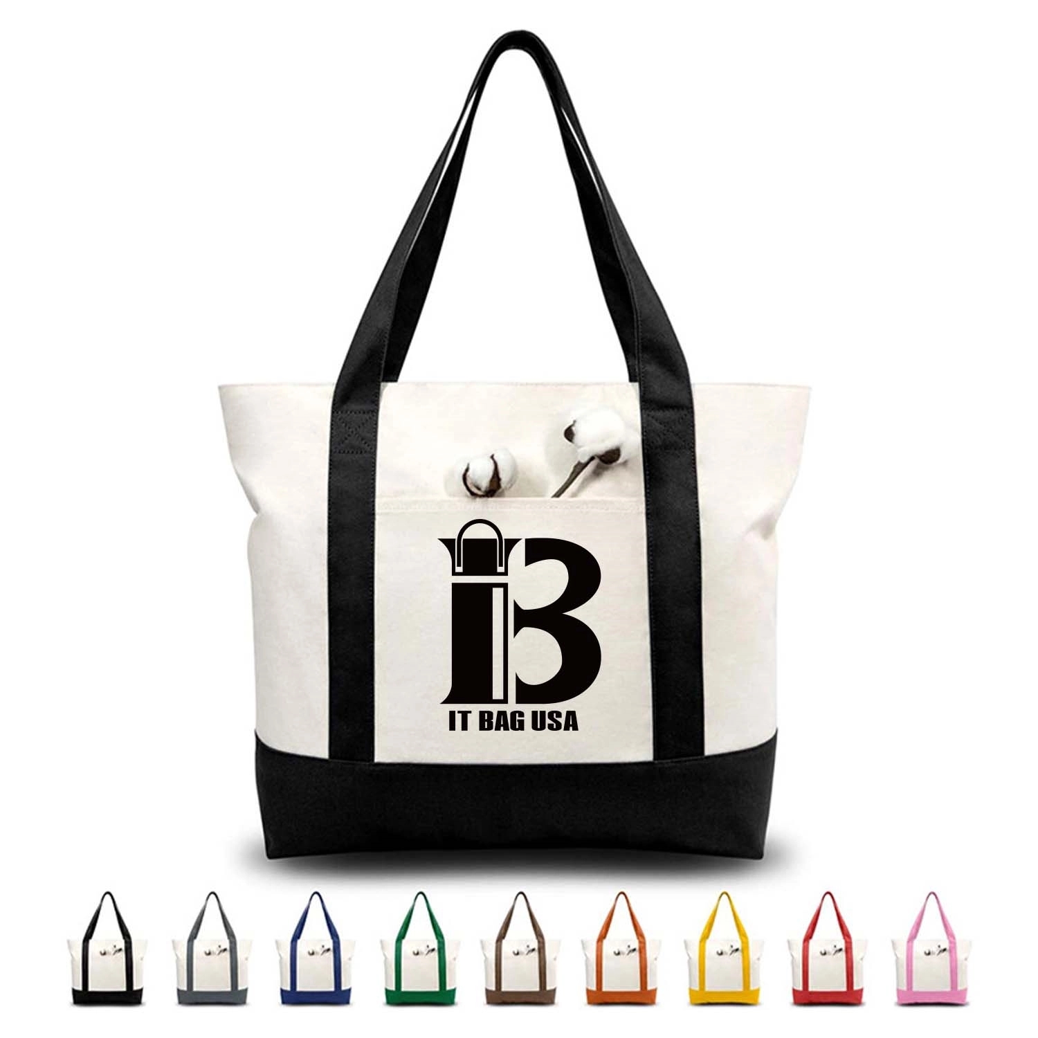 Liberty Bags Bay View Giant Zippered Boat Tote