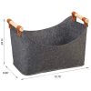 Felt Firewood Tote Bag