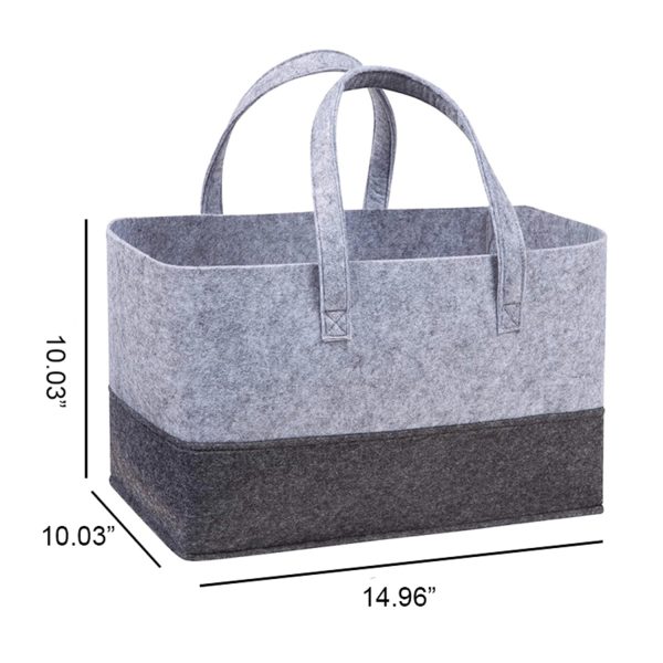 Felt Storage Tote Bag