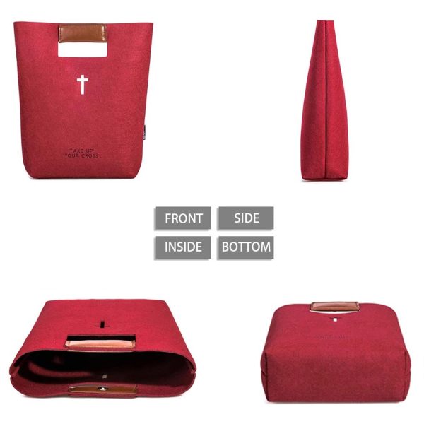 Felt Bible Tote Bag