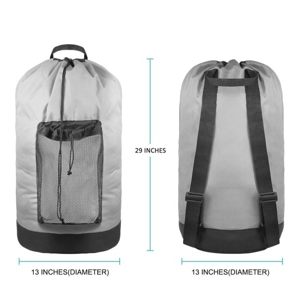 Laundry Bag With Mesh Pouch
