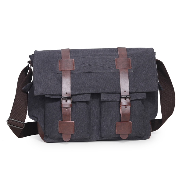 Classic Vintage Canvas Messenger Bag