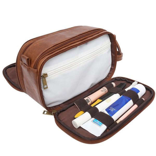 Pu Leather Toiletry Bag