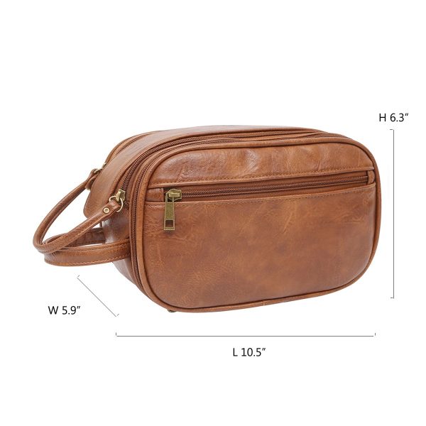 Pu Leather Toiletry Bag