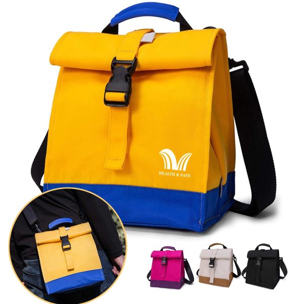Insulated Lunch Bag With Adjustable Shoulder Strap