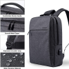 Business Slim Durable Laptops Travel Backpacks with USB Char