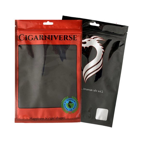 Clear Reclosable Plastic Bags For Cigars