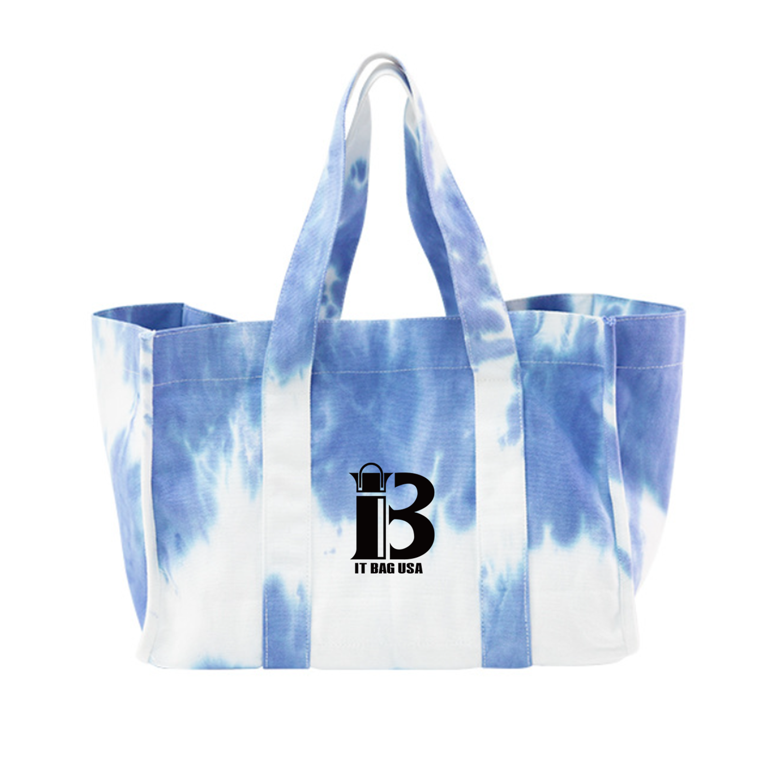 Tie-Dye Canvas Tote Bag