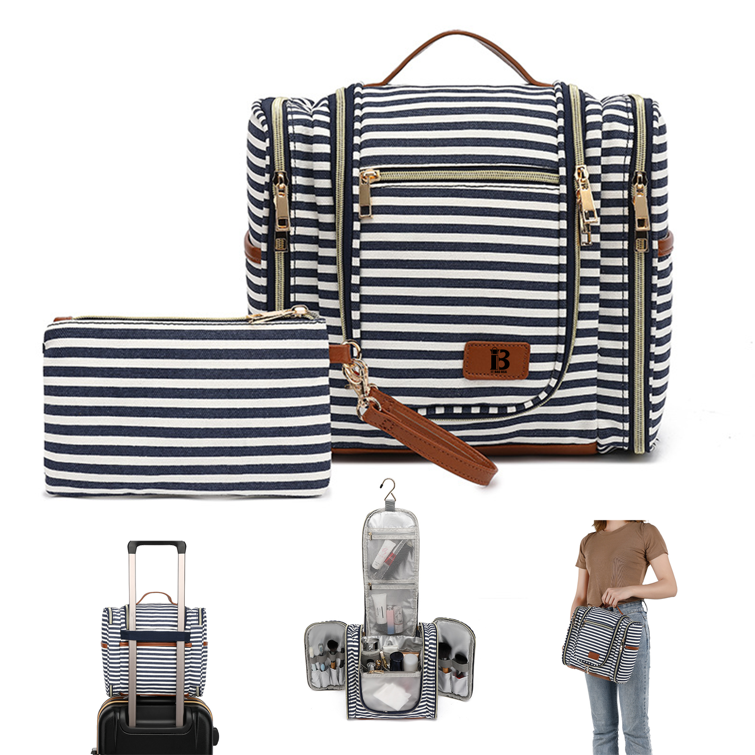 Canvas Toiletry Bag