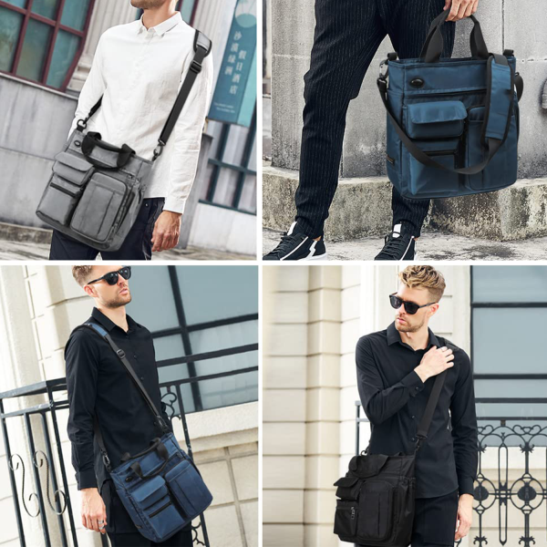 Mens Messenger Laptop Shoulder Bag