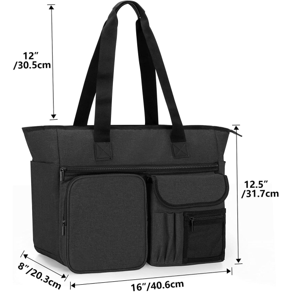Tote Work Bag With Multiple Pocket