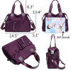 Waterproof Nylon Multi Pocket Shoulder Bags