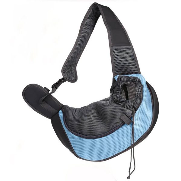 Portable crossbody shoulder breathable mesh outdoor bag