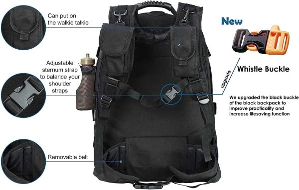 Tactical Hiking Expandable 39L-60L Backpack