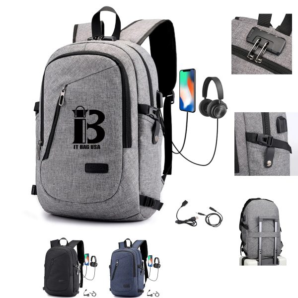 15.6-Inch Anti-Theft Business Backpack