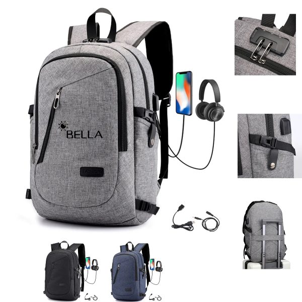 15.6-Inch Anti-Theft Business Backpack