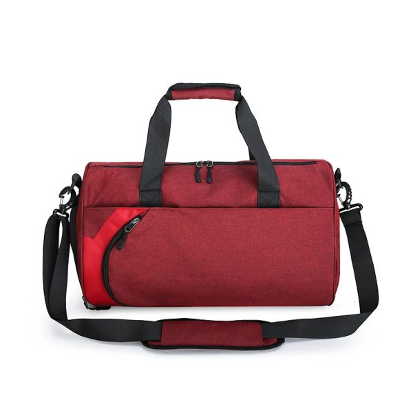 Duffle Travel Bag With Wet Pocket And Shoe Compartment