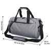 Duffle Travel Bag With Wet Pocket And Shoe Compartment
