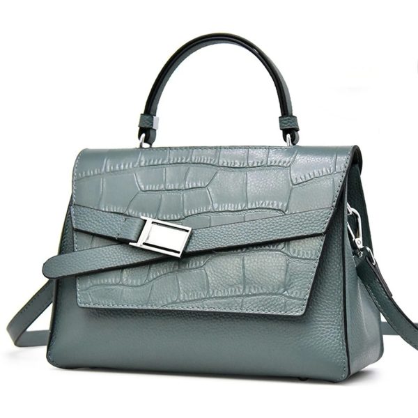 Single Shoulder Fashionable Summer Crocodile Pattern Bag