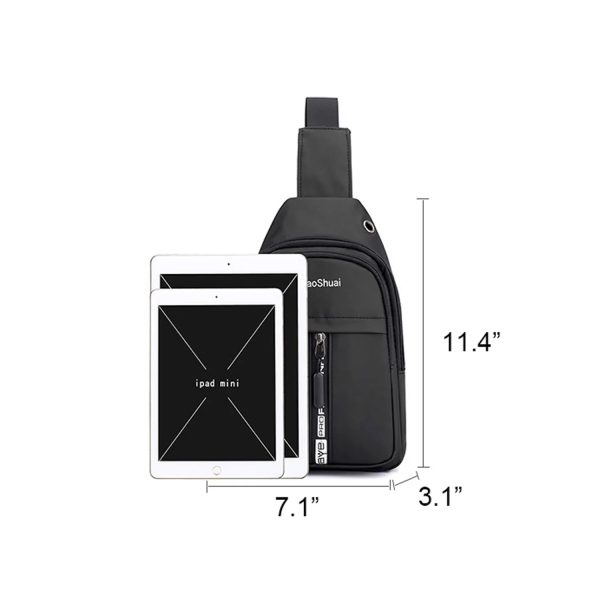 Nylon Crossbody Sling Bag