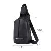 Oxford Cloth Crossbody Sling Bag