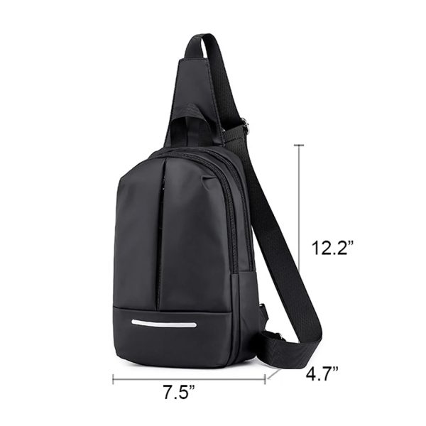 Oxford Cloth Crossbody Sling Bag